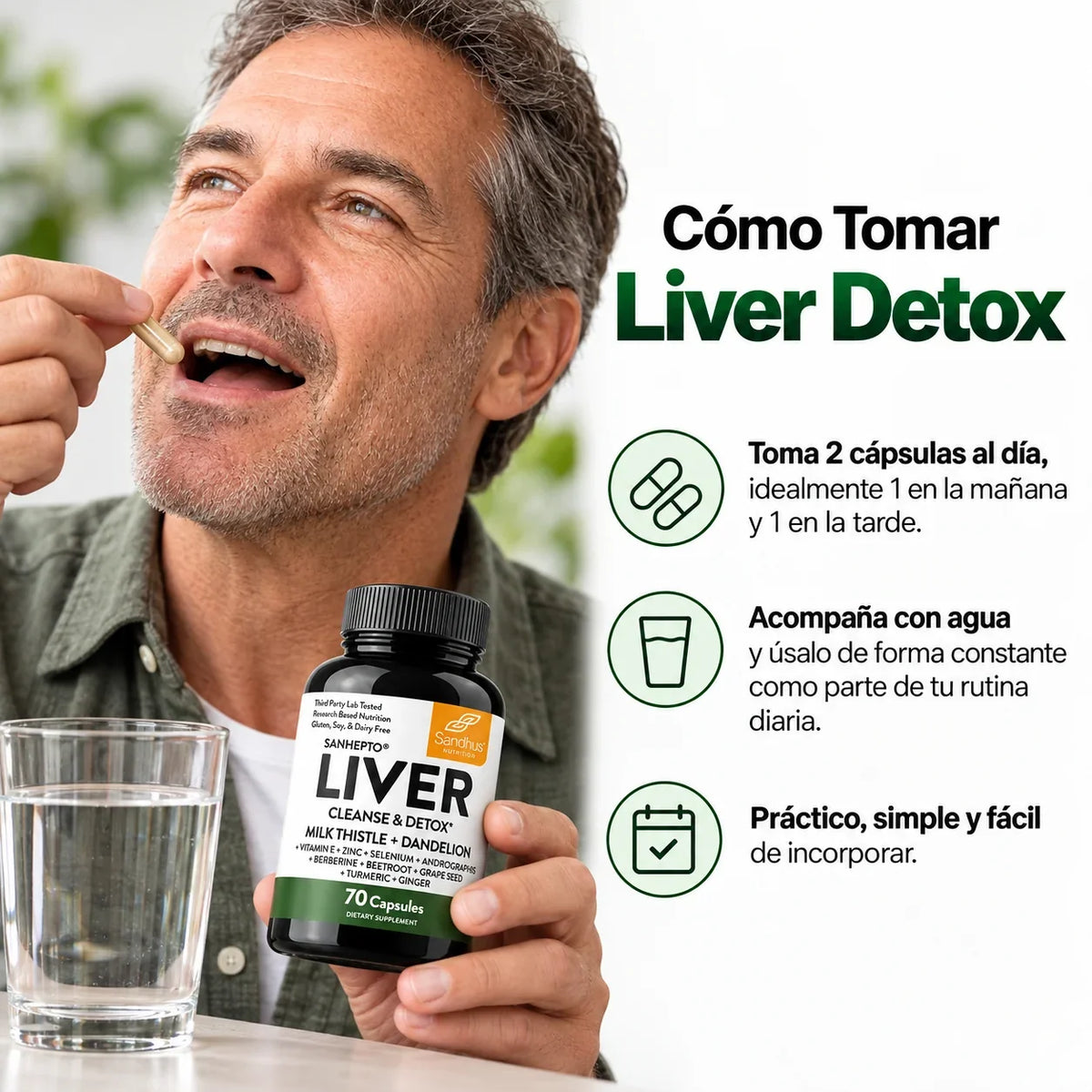 Liver Cleanse Detox - Limpieza hepática para sanar el hígado graso naturalmente 💚