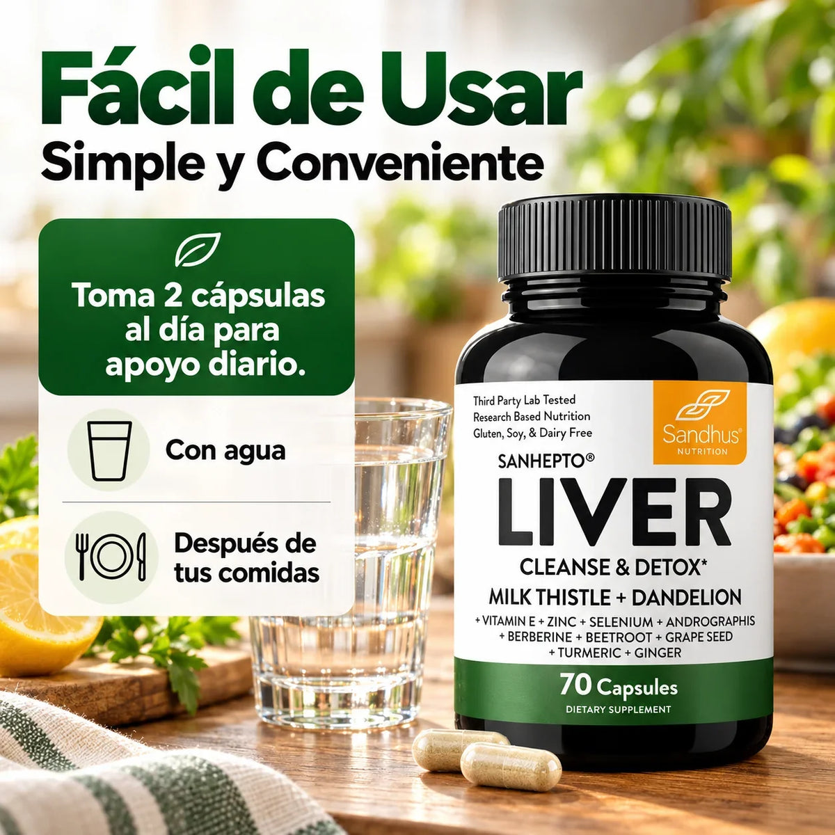 Liver Cleanse Detox - Limpieza hepática para sanar el hígado graso naturalmente 💚