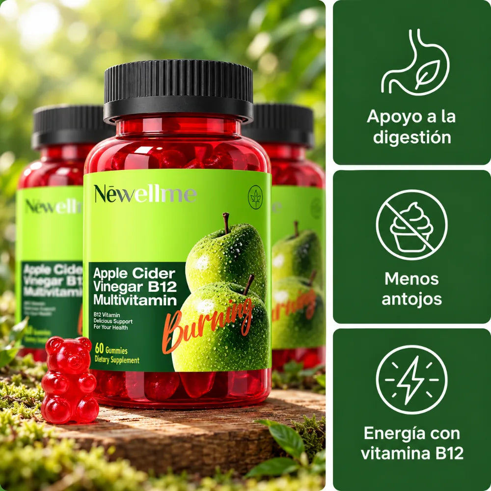 Gomitas de Vinagre de Manzana + B12 | Multivitamínico